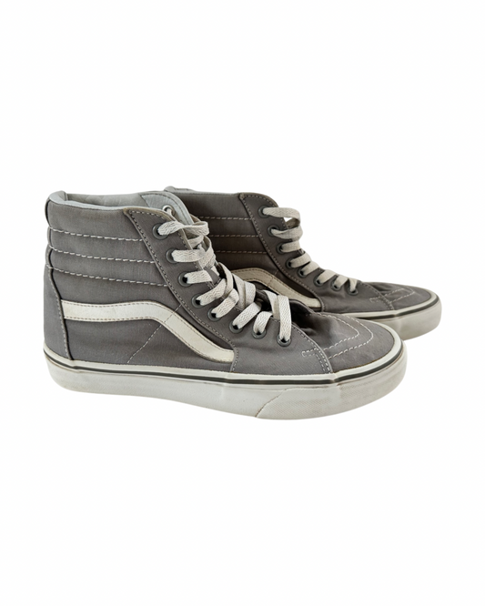 Men’s size 7.5 / Women’s Size 9 Gray Old Skool Hi Top Canvas Vans