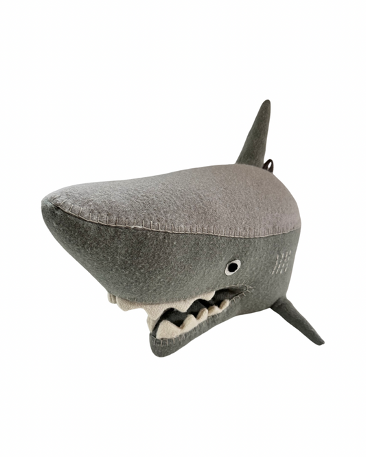 Pillowfort Target Gray Hanging Shark Head Kids Room Decor