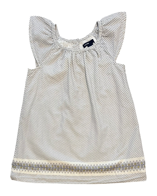 18M-24M Baby Girl Baby Gap Gray & white Polka Dot Dress