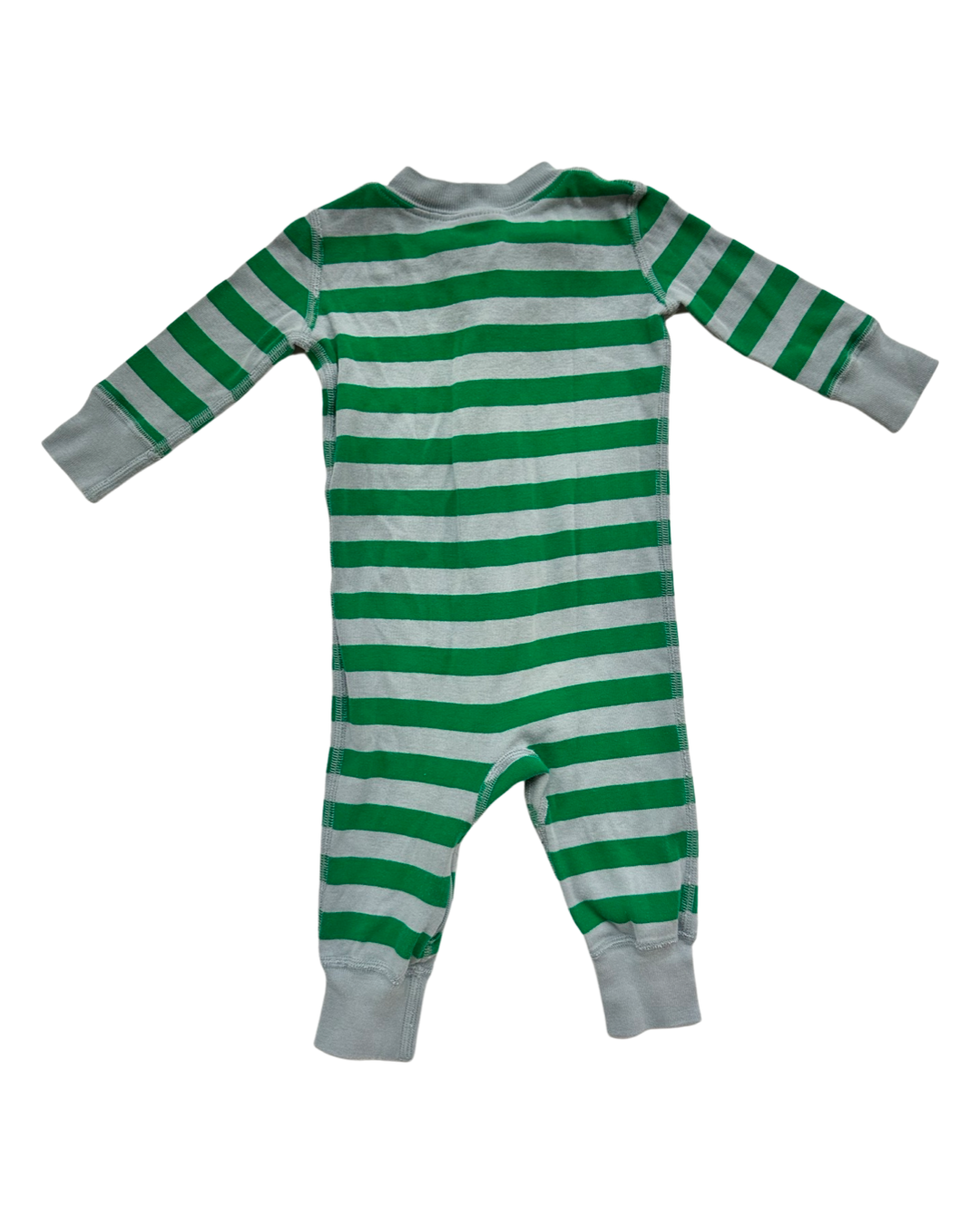 6-9M Baby Boy Hanna Andersson Striped Sleeper PJs