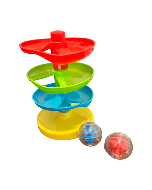 PlayGo Busy Ball Roll ‘n’ Swirl Tower Baby Toy