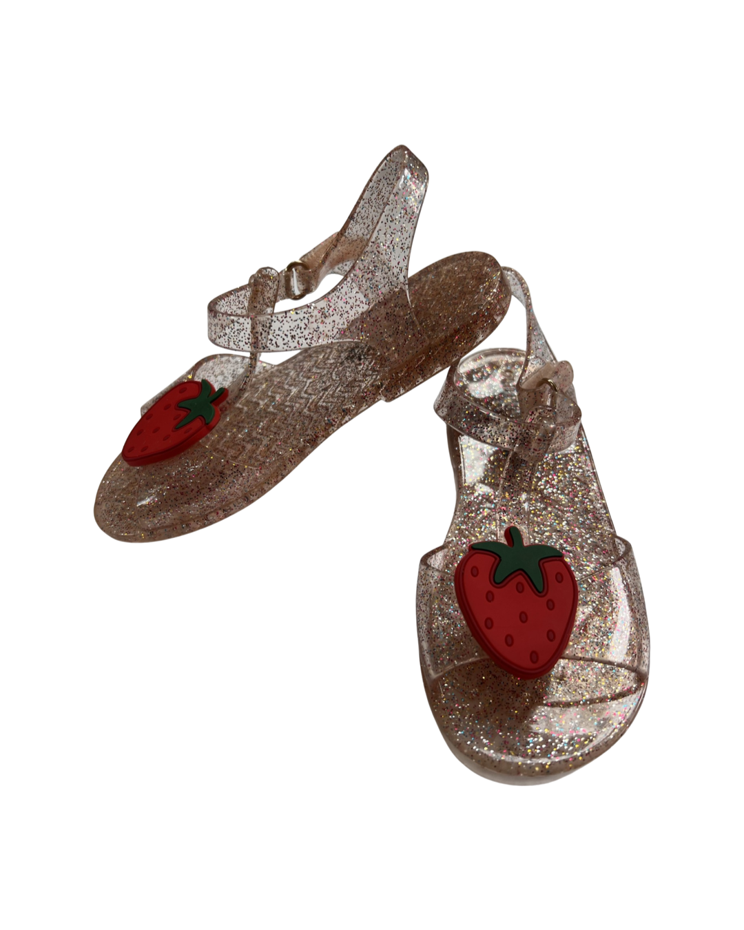 9C Toddler Girl Strawberry Jelly Sandals