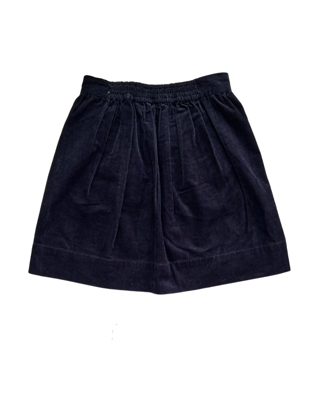 Youth Girls Size 10 CrewCuts Navy Blue Corduroy Skirt