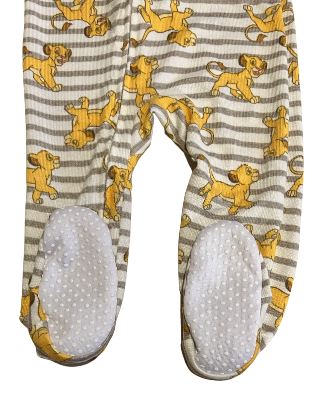 24M Baby Boy / Girl DISNEY Lion King Simba Zip Up Sleeper PJs