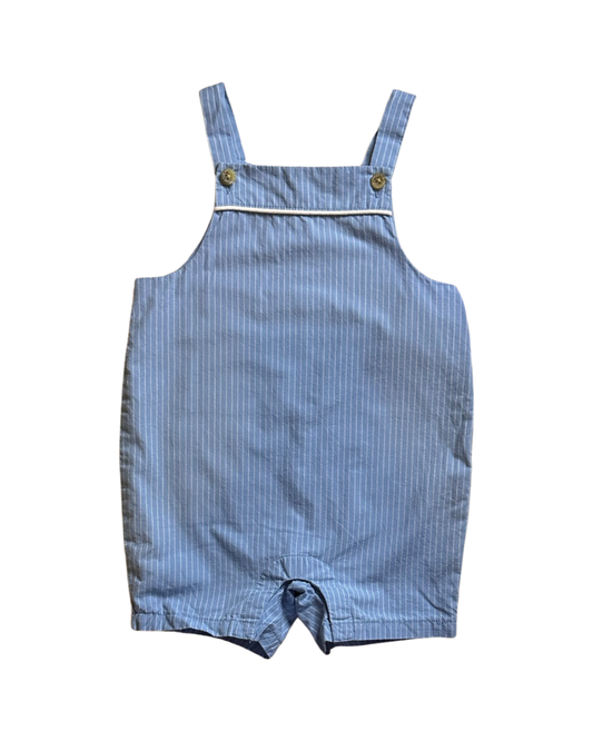 6M-12M Baby Boy Blue Stripe Janie & Jack Romper