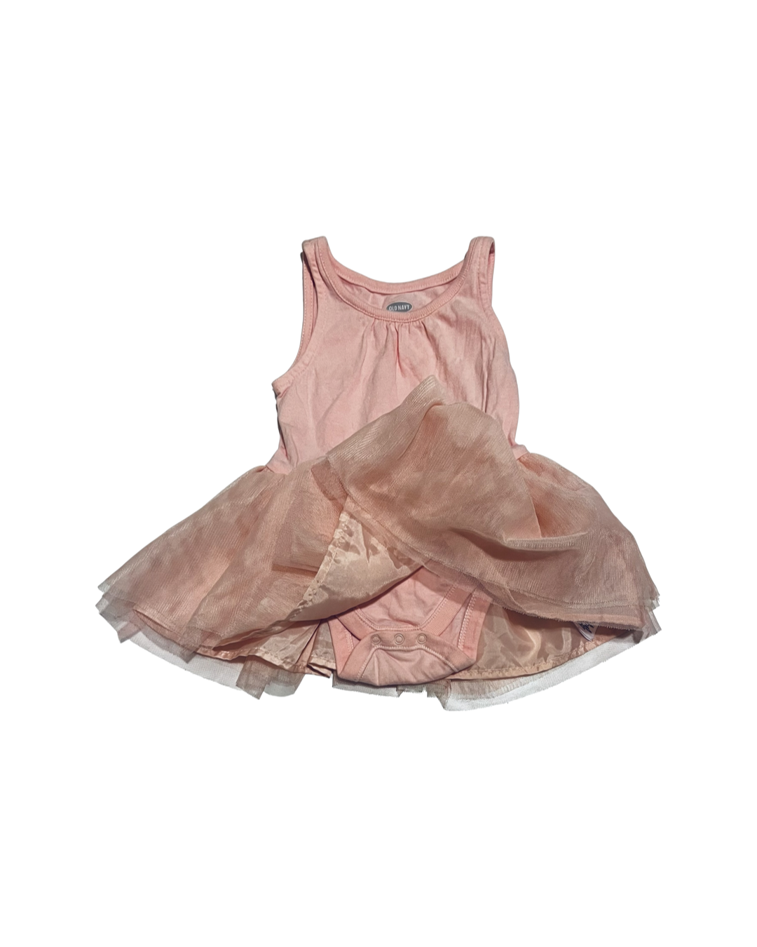 0-3M Baby Girl Old Navy Pink Ballerina Tulle Tutu dress