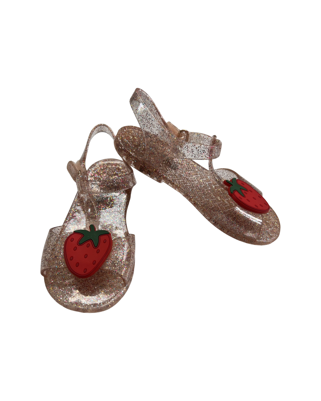 9C Toddler Girl Strawberry Jelly Sandals