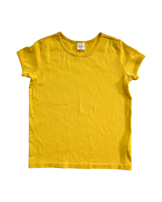 Girls Size 10 Yellow Hanna Andersson Top T-shirt