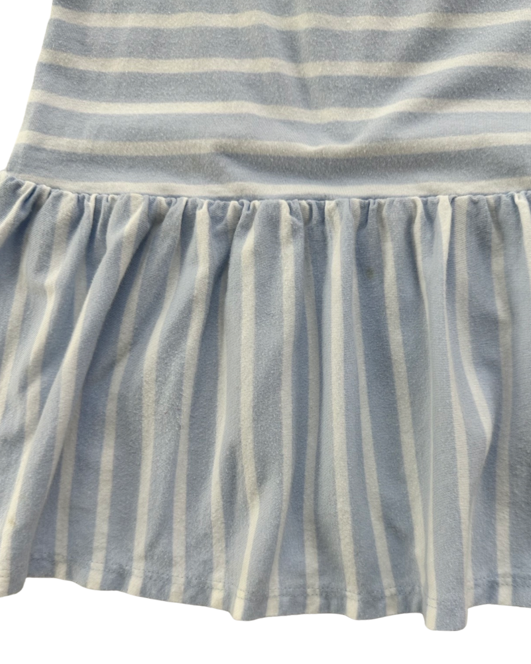 18M-24M Baby Girl Blue & White Striped H&M Dress