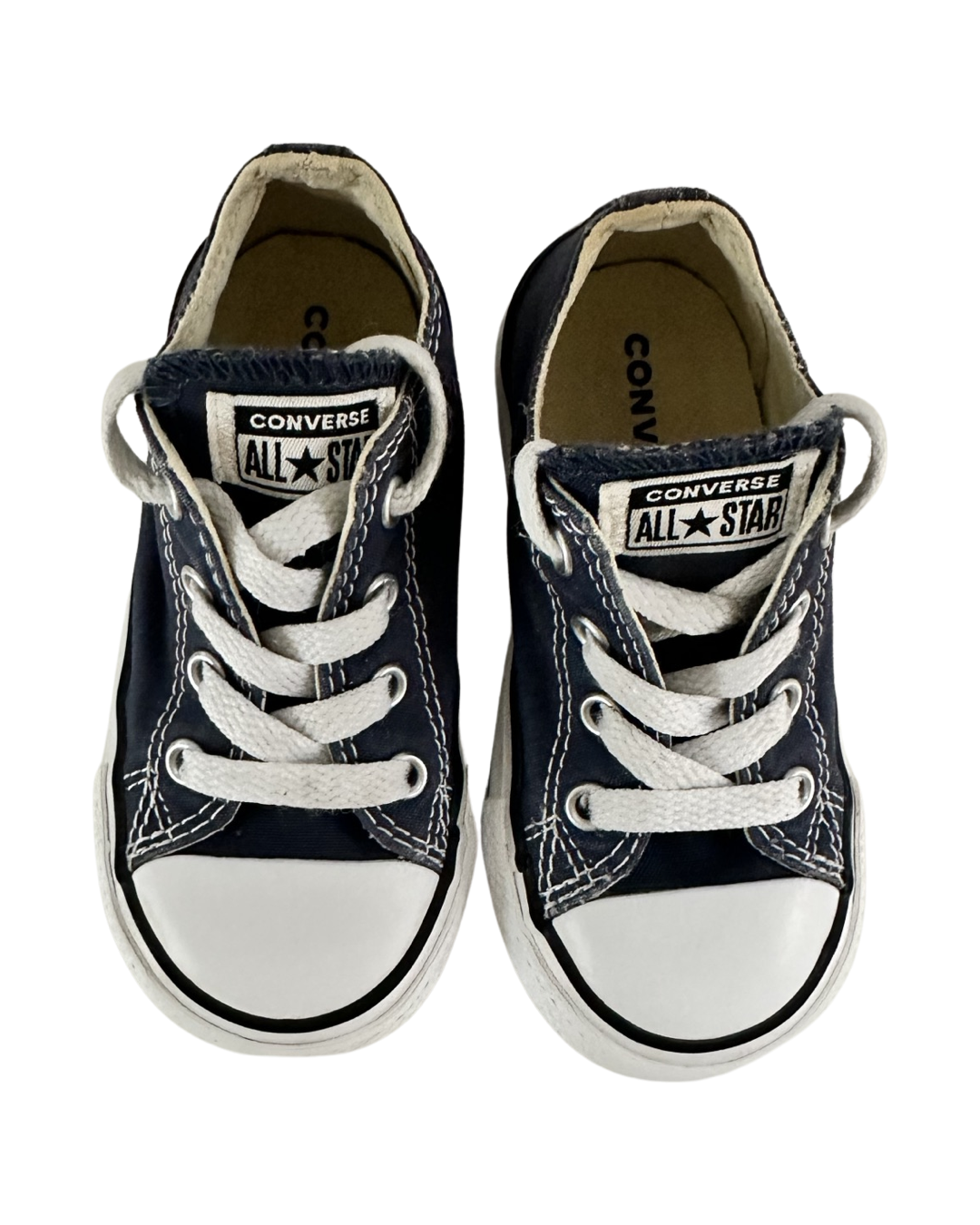 7C Toddler Boy / Girl Size Navy Converse All Star Chuck Taylor Shoes