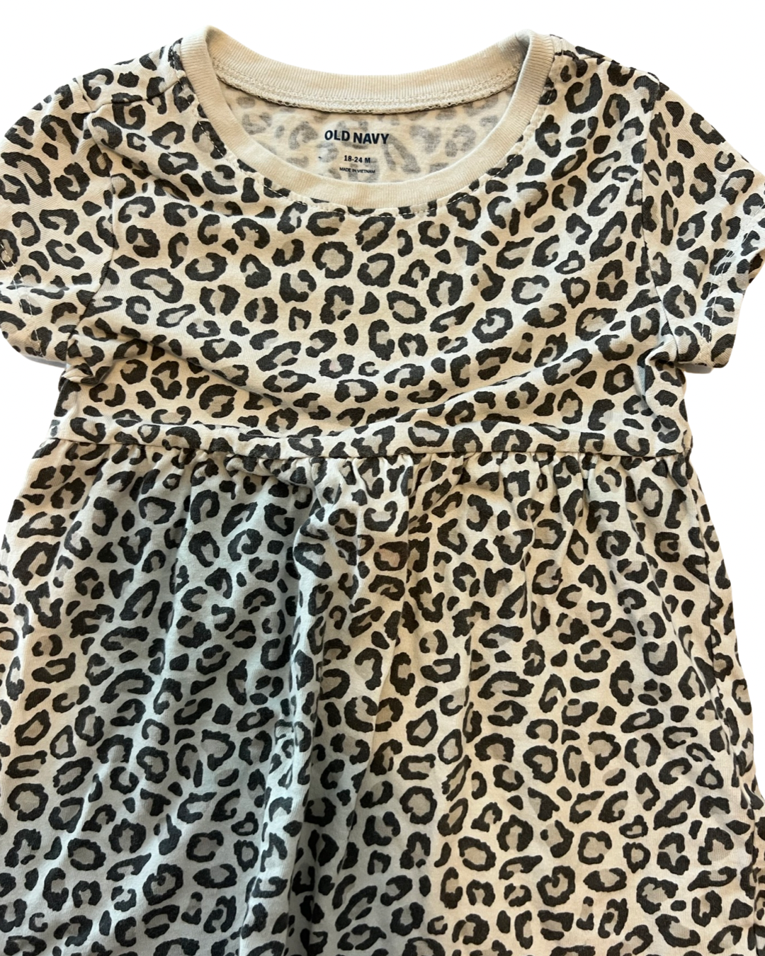 18M-24M Baby Girl Old Navy Cheetah Print Dress