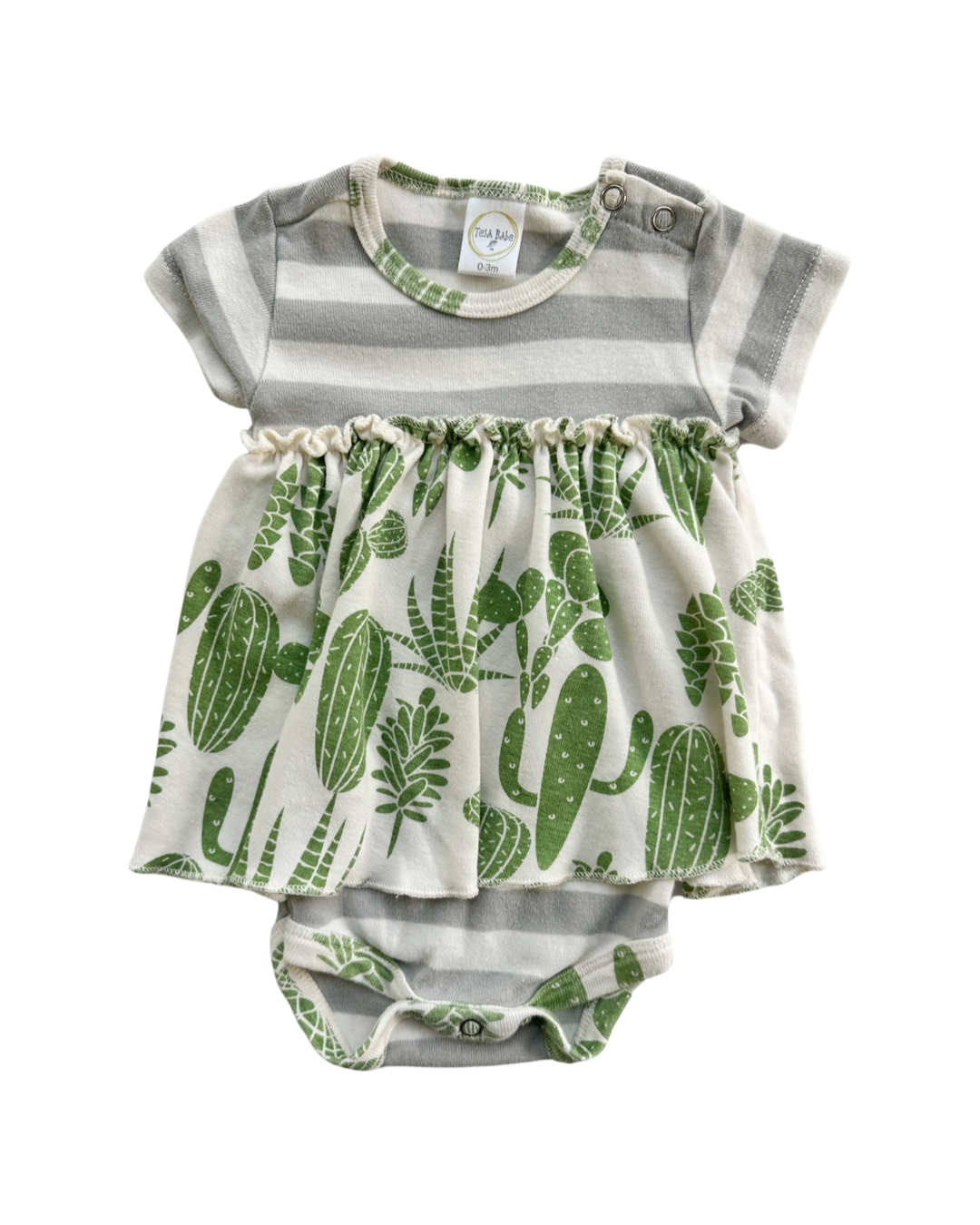 0-3M Baby Girl Tesa Babe Boutique Cactus Dress Bubble