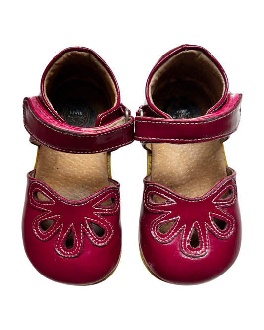 7C Toddler Girl Livie & Luca Petal Shoes