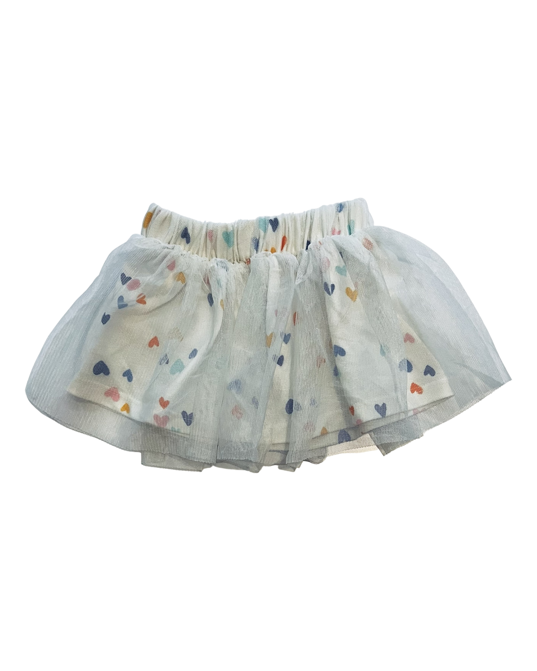 0-3M Baby Girl Cat & Jack Heart Tulle Skirt