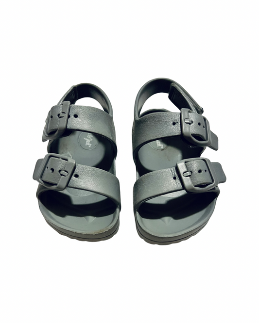 7C Toddler Boy Gray Rubber Cat & Jack Water Sandals