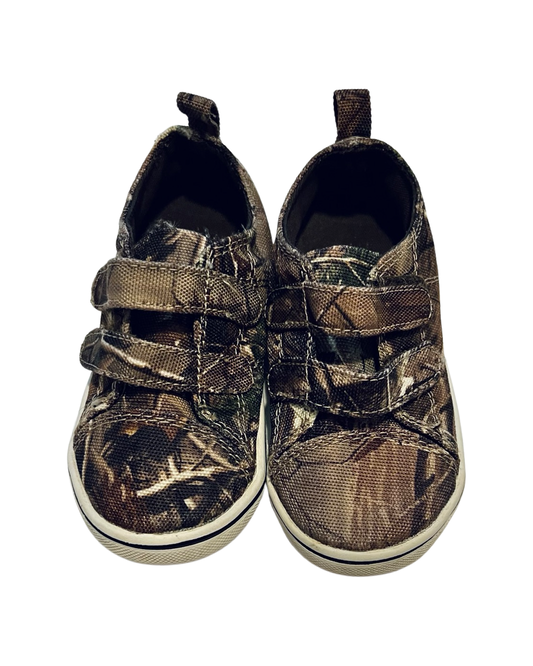 6C Toddler Boy Camo RealTree Velcro Shoes