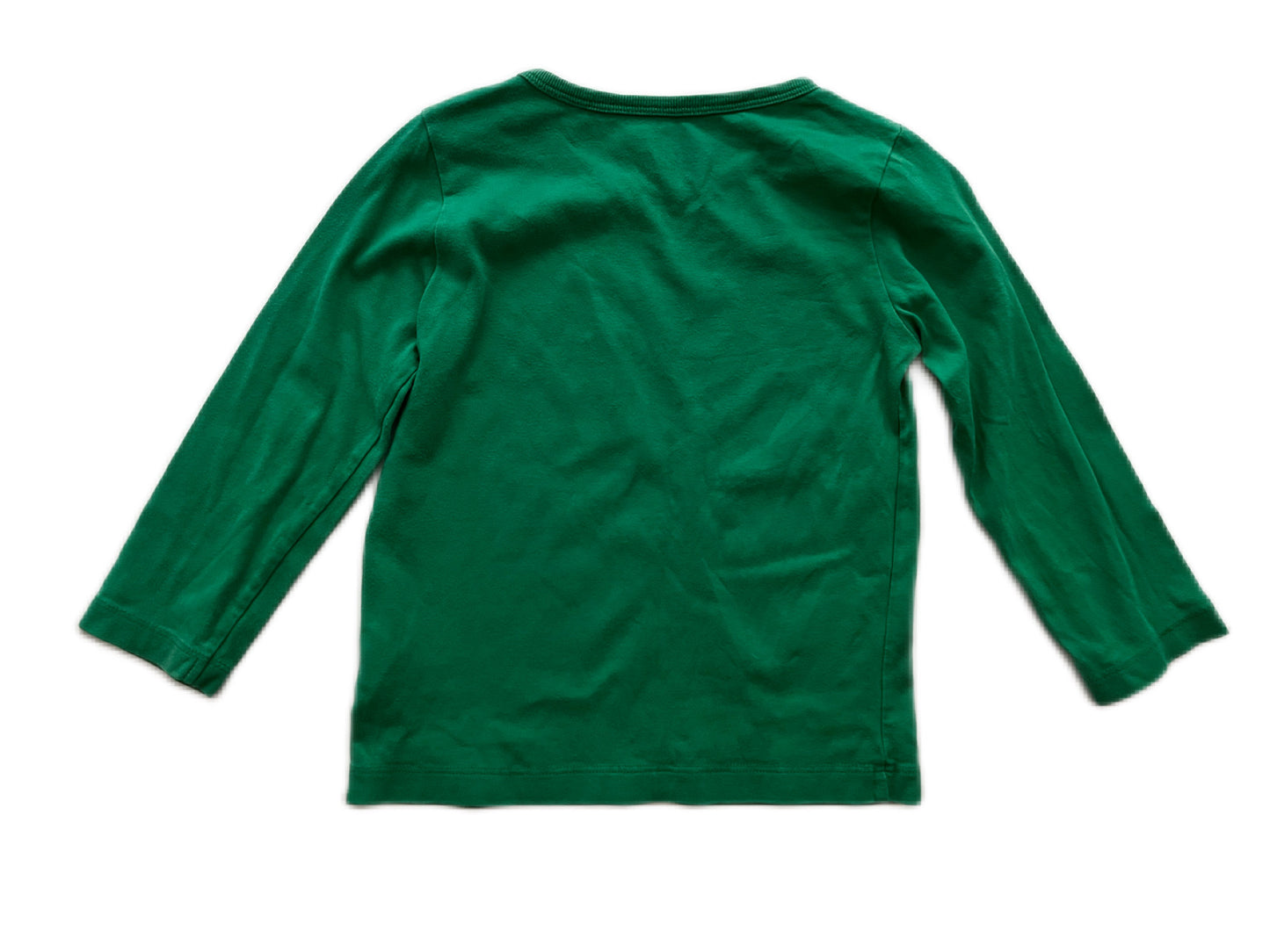 18M-24M Baby Boy Baby Boden Green Long Sleeve Shirt