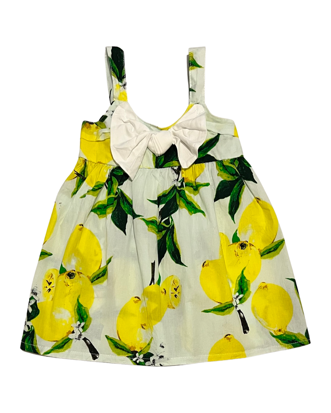 18M-24M Baby Girl Boutique Lemon Dress