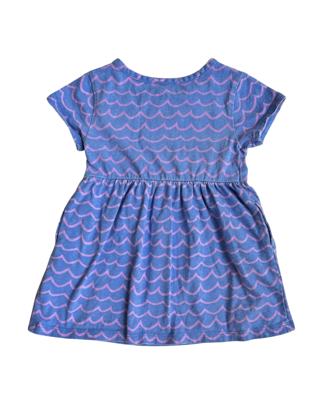 18M Baby Girl WonderNation Blue Wave Dress