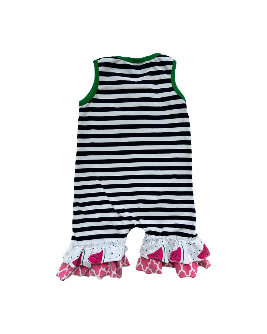 6-9M Baby Girl Lollies & Lace Boutique Watermelon Romper