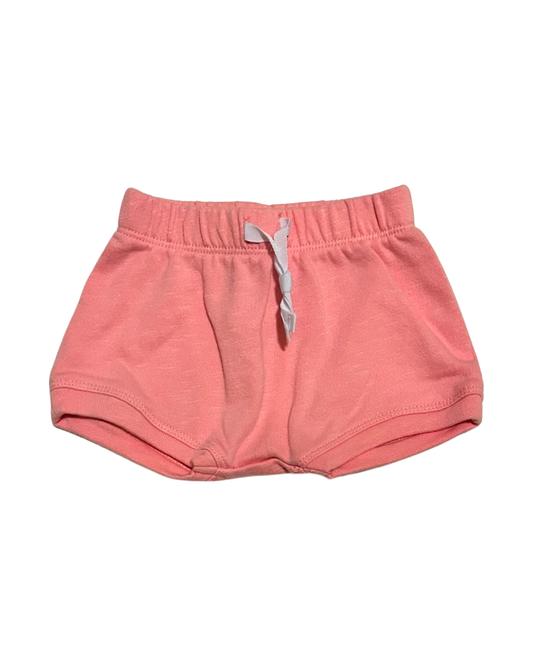 0-3M Baby Girl Pink First Impressions Bubble Shorts