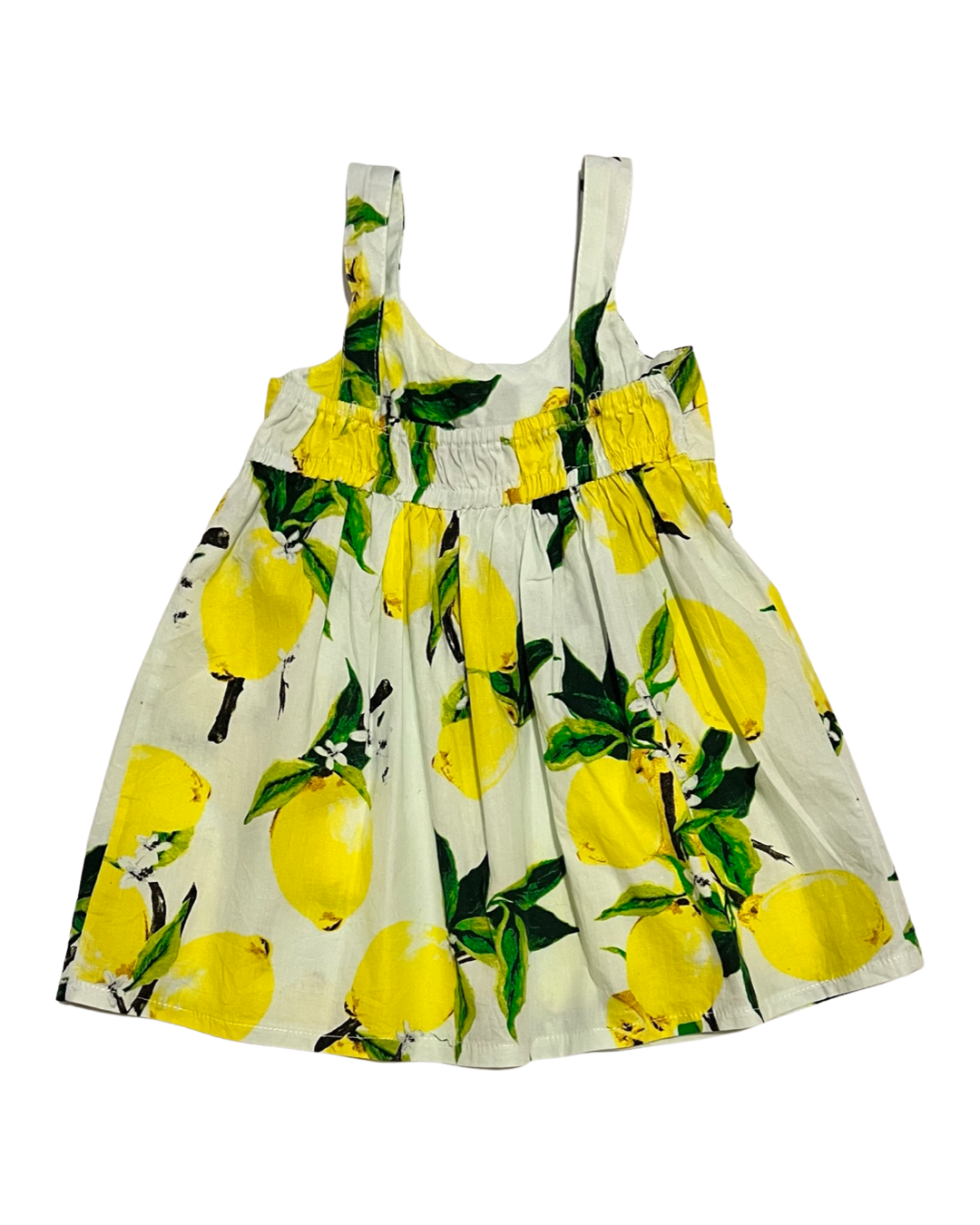 18M-24M Baby Girl Boutique Lemon Dress