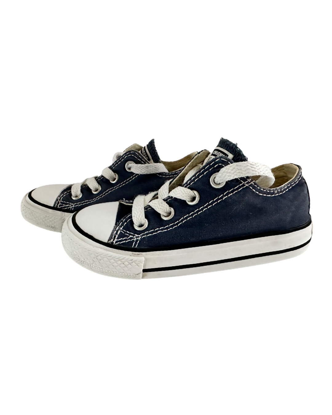 7C Toddler Boy / Girl Size Navy Converse All Star Chuck Taylor Shoes