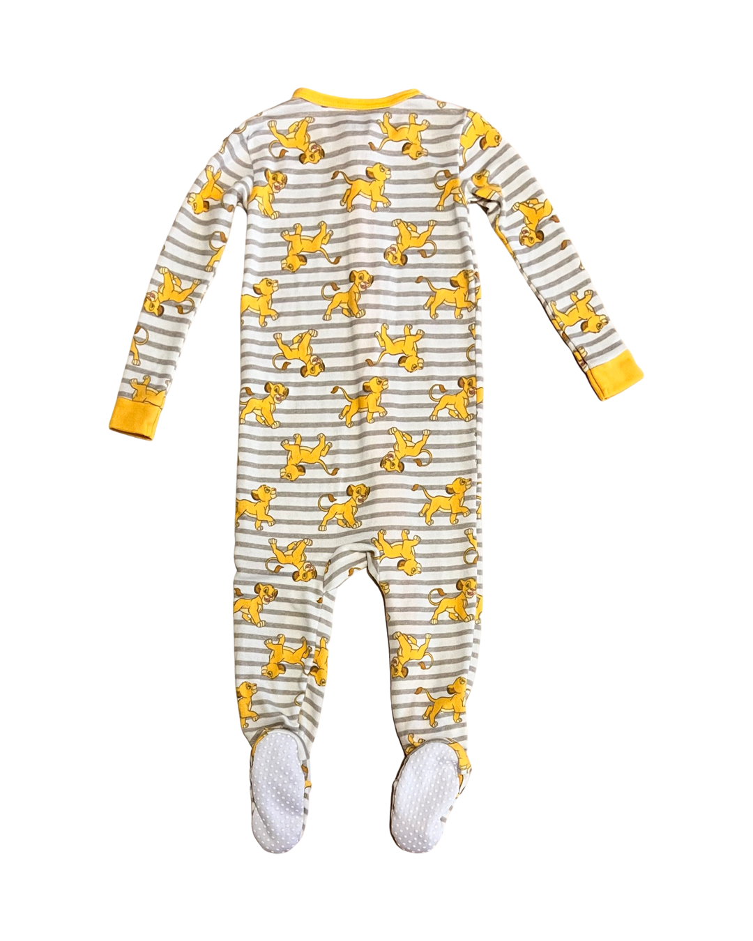 24M Baby Boy / Girl DISNEY Lion King Simba Zip Up Sleeper PJs