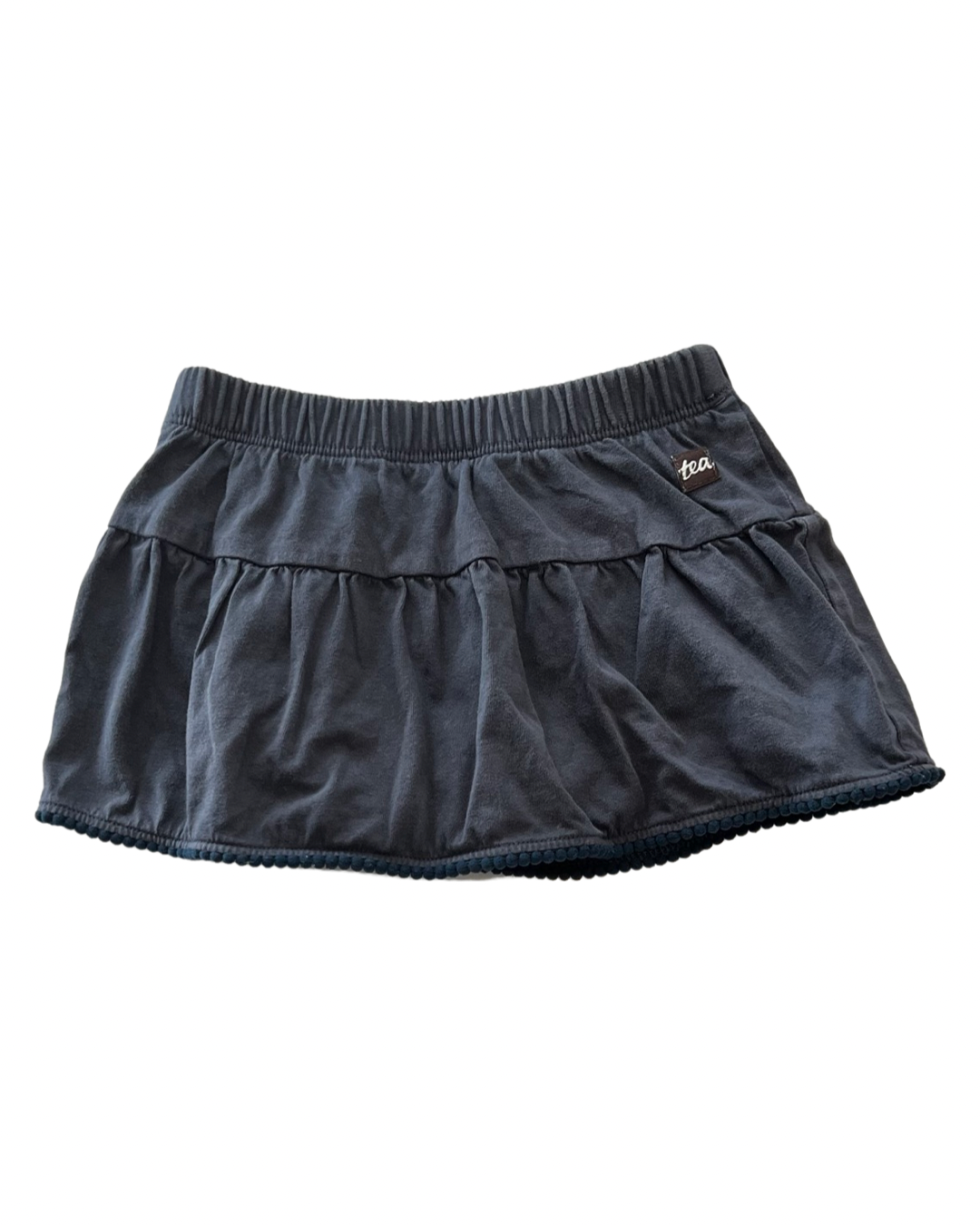 18M-24M Baby Girl Dark Gray Tea Collection Skort